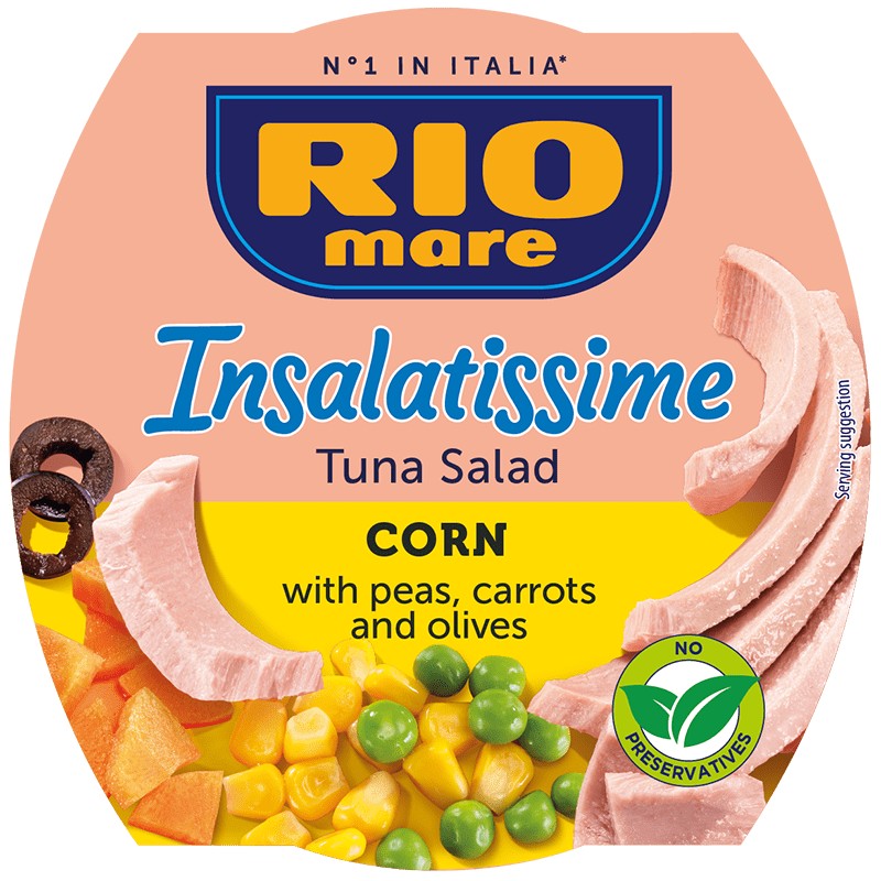 Риба Тон Rio Mare Салата и Царевица