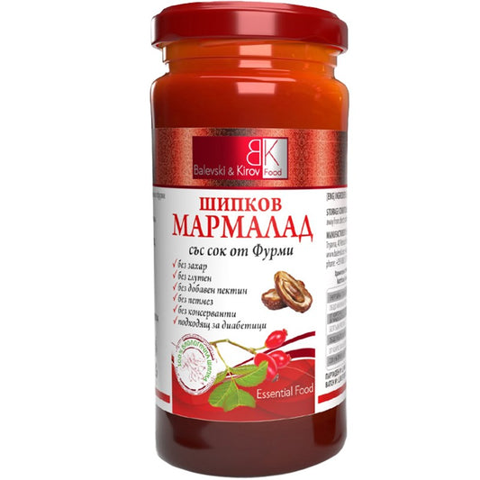 Български продуктШипков Мармалад Balevski & Kirov Food със Сок от Фурми без Добавена Захар