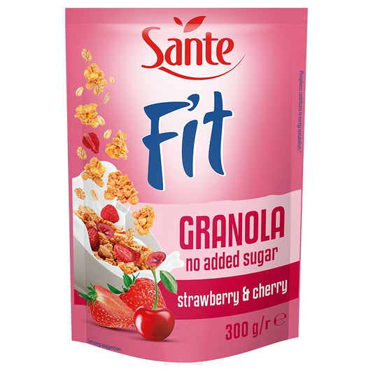 Гранола Sante Fit с Череша и Ягода без Добавена Захар