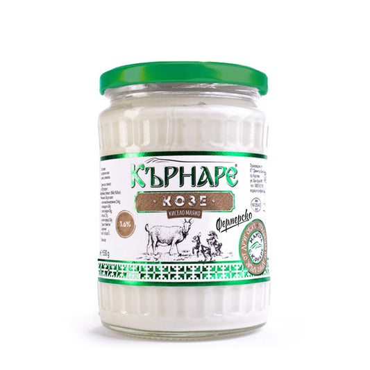 Български продуктКисело Мляко Козе Пълномаслено от Ферма Кърнаре