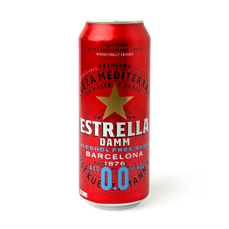 Бира Estrella Damm 0.0% Безалкохолна Кен