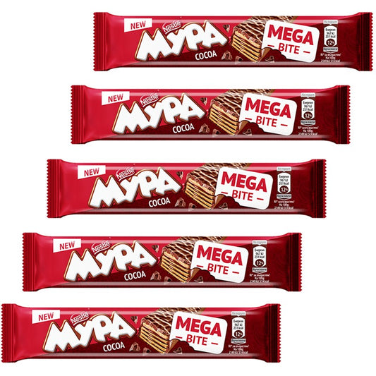 Продуктът не е наличен: Вафла Мура Mega Bite Какао