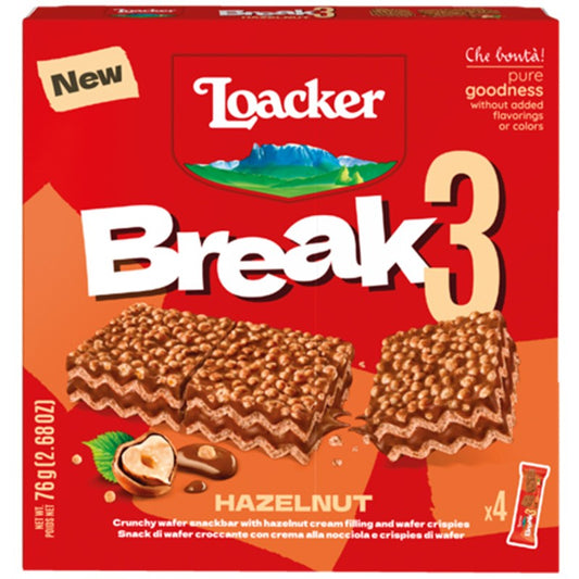 Вафли Loacker Break 3 Лешник
