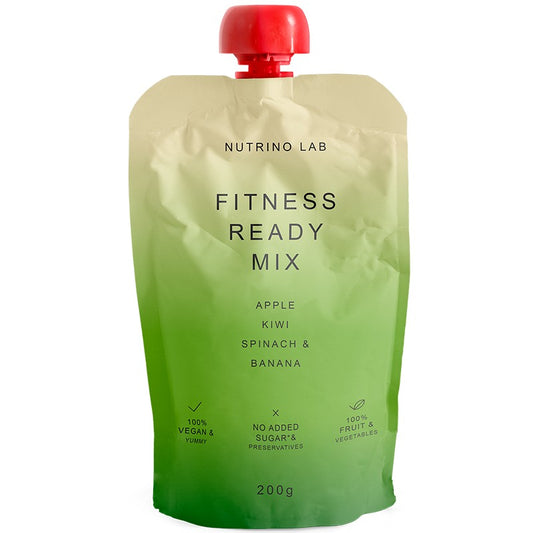 Продуктът не е наличен: Плодово Пюре Nutrino Lab Fitness Ready Mix Ябълка, Киви, Спанак и Банан без Добавена Захар Пауч