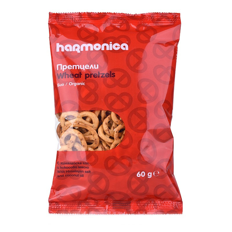 Български продуктБио Претцели Harmonica със Сол