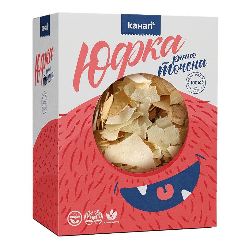 Продуктът не е наличен: Български продуктЮфка Канап Ръчно Точена Бяла