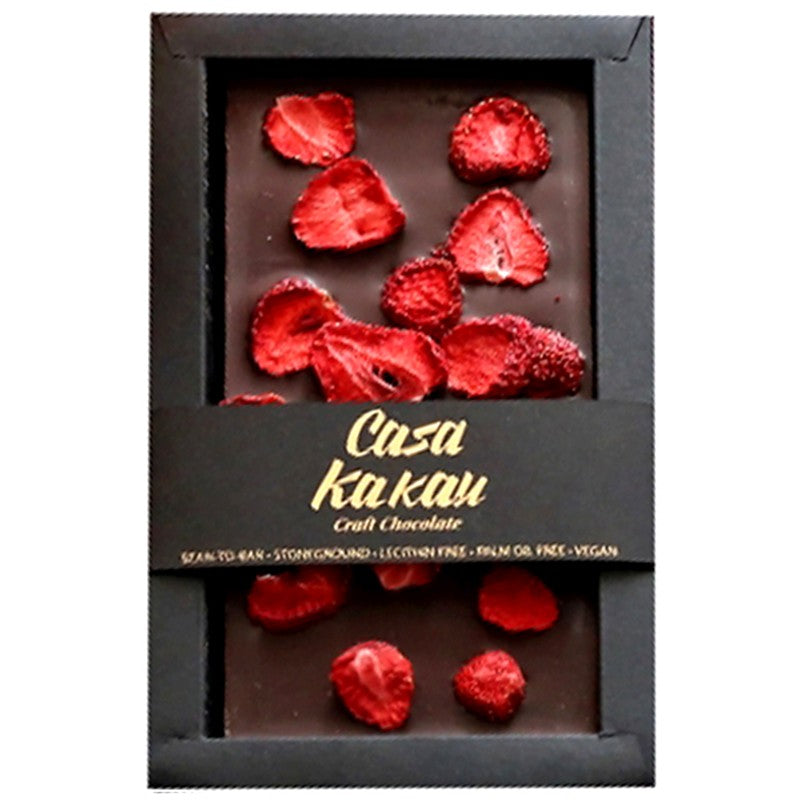 Български продуктШоколад с Ягоди от Занаятчийска Работилница Casa Kakau