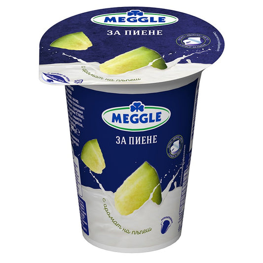 Млечнокисела Напитка Meggle с Вкус на Пъпеш 2,2%
