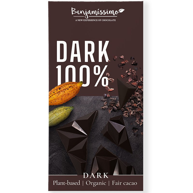 Български продуктБио Черен Шоколад Benjamissimo 100% Веган