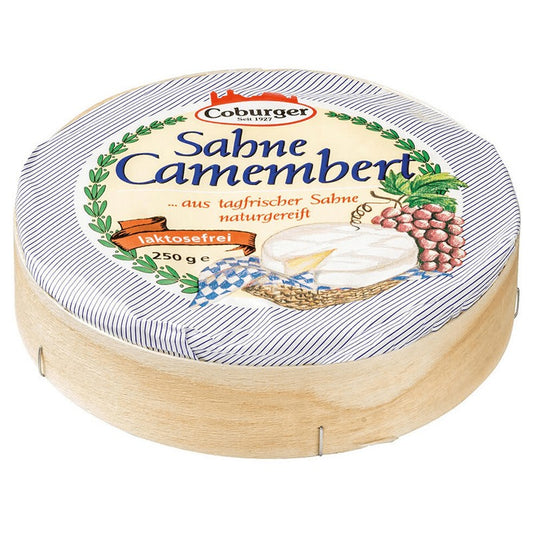 Продуктът не е наличен: Сирене Coburger Сметанов Камембер без Лактоза