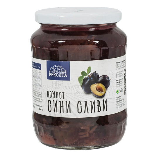 Български продуктКомпот Реколта Сини Сливи