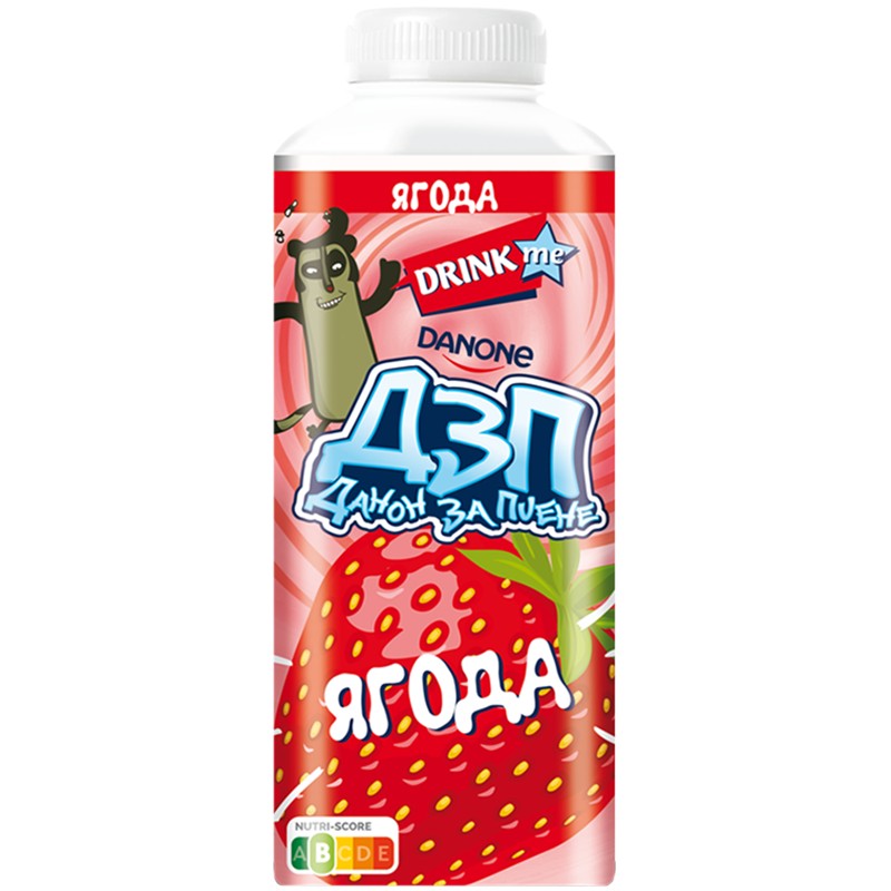 Български продуктМлечна Напитка ДЗП Ягода
