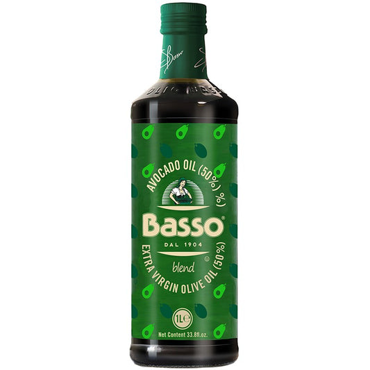 Микс Масла Basso от Авокадо 50% и Маслиново Масло Екстра Върджин 50%