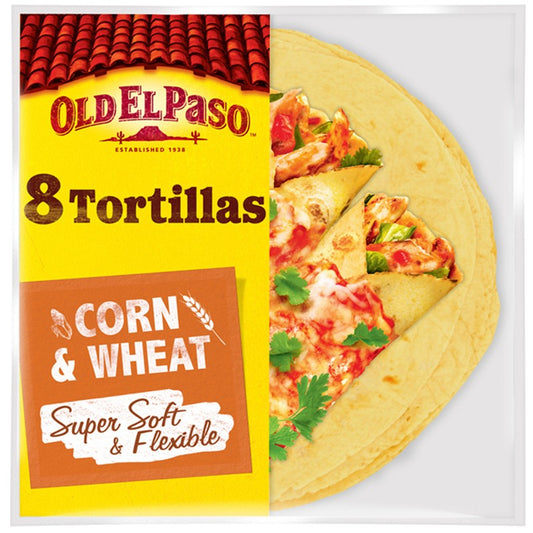 Тортили Old El Paso Царевични 8бр