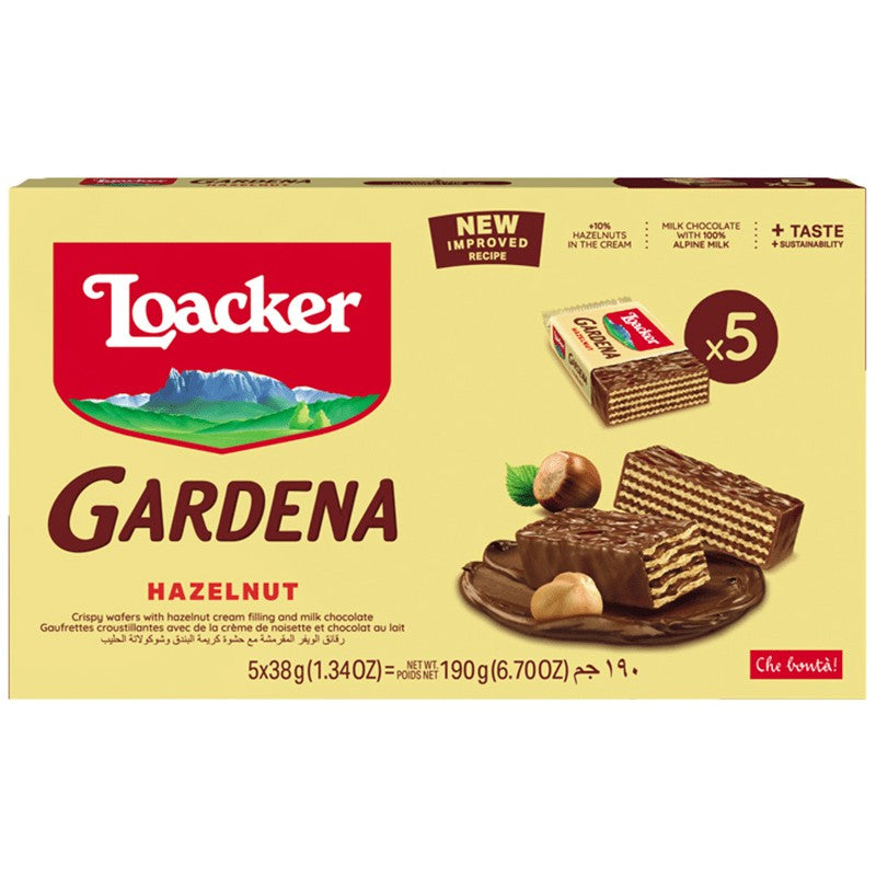 Вафли Loacker Gardena Лешник