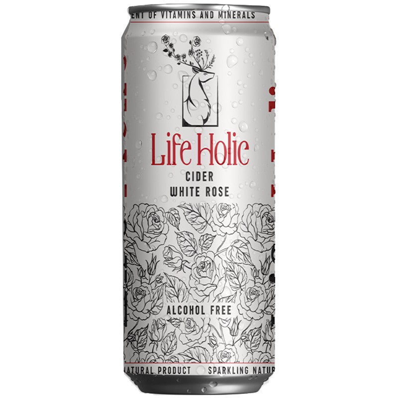 Български продуктБезалкохолен Сайдер Life Holic Бяла Роза