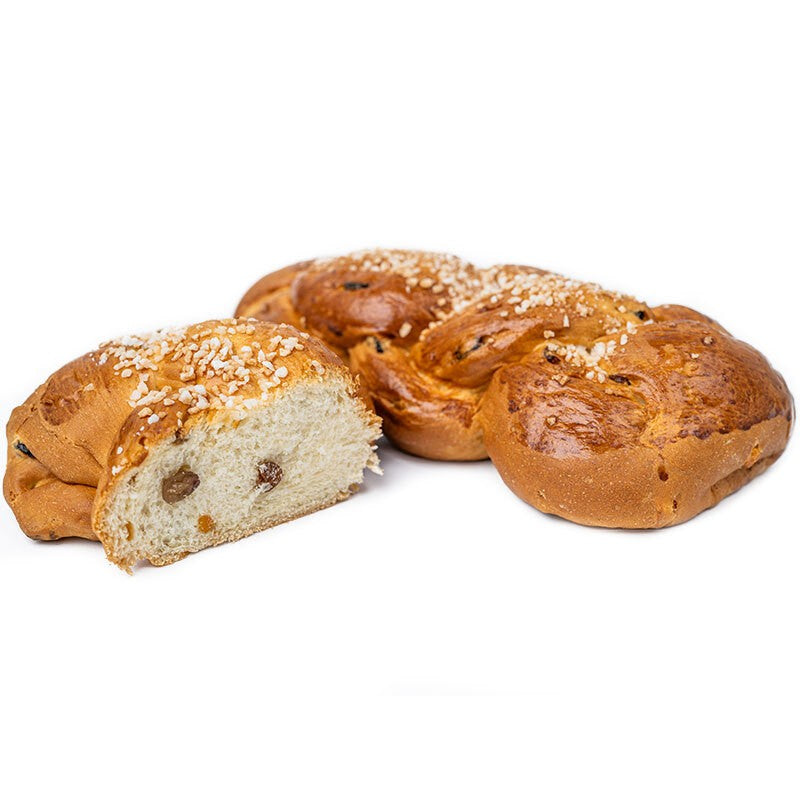 Български продуктКозунак с Портокалови Корички и Стафиди от Пекарна ЗИА