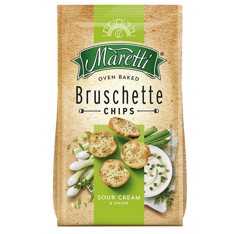 Брускети Maretti Сметана и Лук