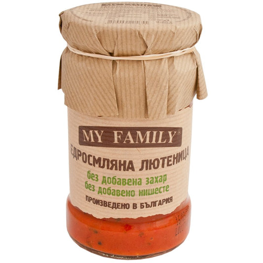 Български продуктЛютеница My Family Едросмляна Без Добавена Захар