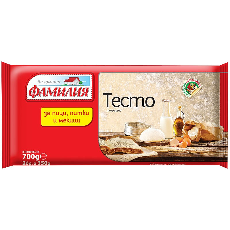 Български продуктТесто Фамилия за Пици, Питки и Мекици