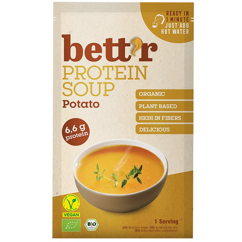 Български продуктБио Протеинова Супа Bettr с Картоф Веган