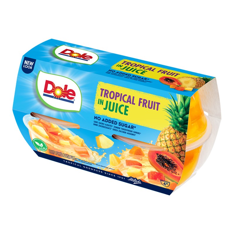 Плодова Закуска Dole Тропически Плодове в Сок