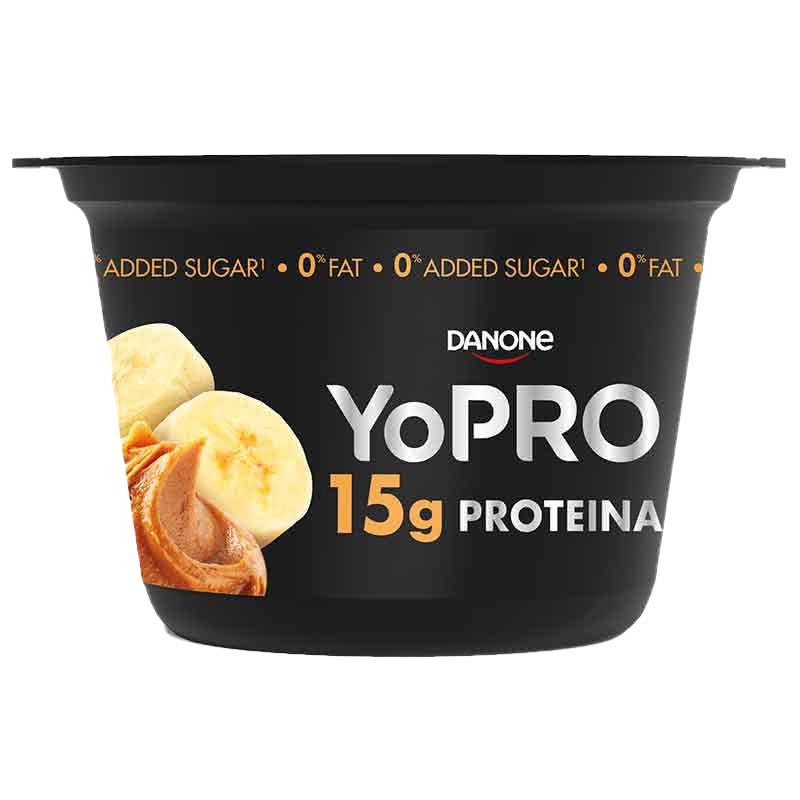 Протеинов Млечнокисел Продукт Danone YoPRO Фъстъчено Масло и Банан