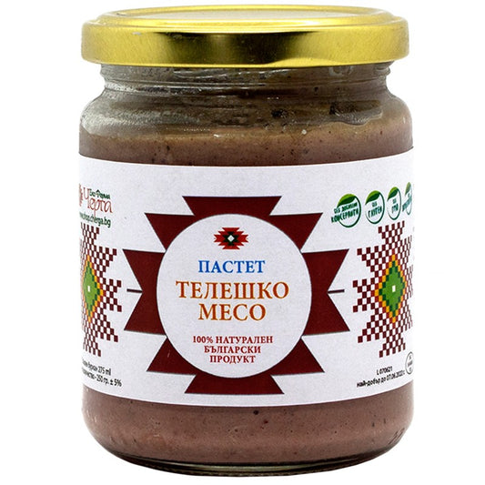 Български продуктПастет от Телешко Месо от Еко Ферма Черга