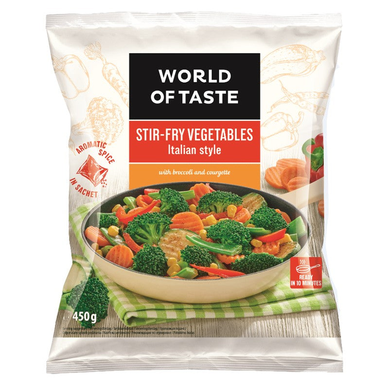 Микс Зеленчуци за Тиган World of Taste по Италиански