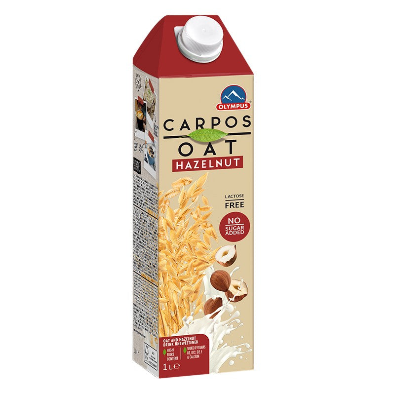 Напитка Olympus Carpos Овес 8% и Лешник 2,5%