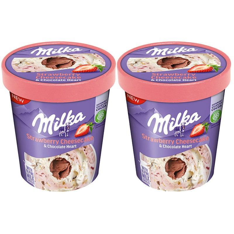 Сладолед Milka Ягодов Чийзкейк
