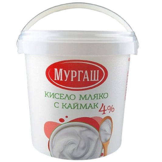 Български продуктКисело Мляко Мургаш от 4% с Каймак