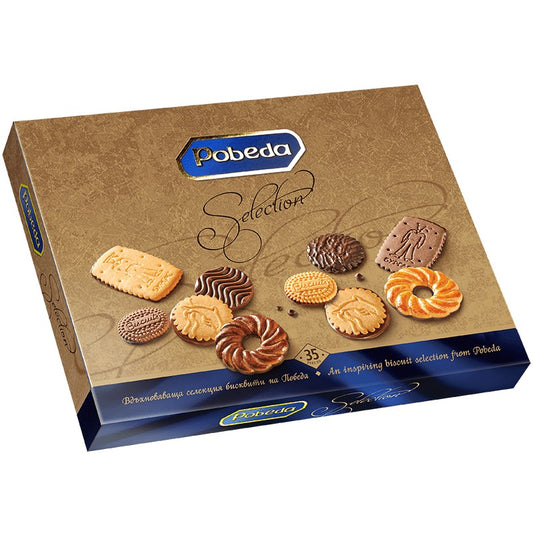 Български продуктБисквитиера Победа Selection
