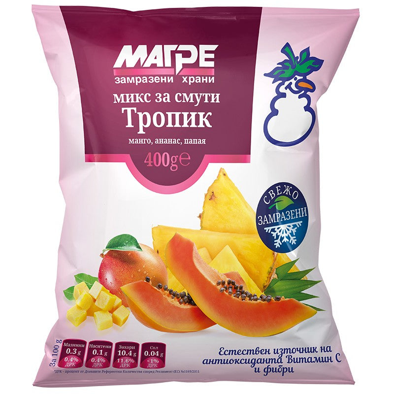 Микс Магре Тропик за Смути Замразен