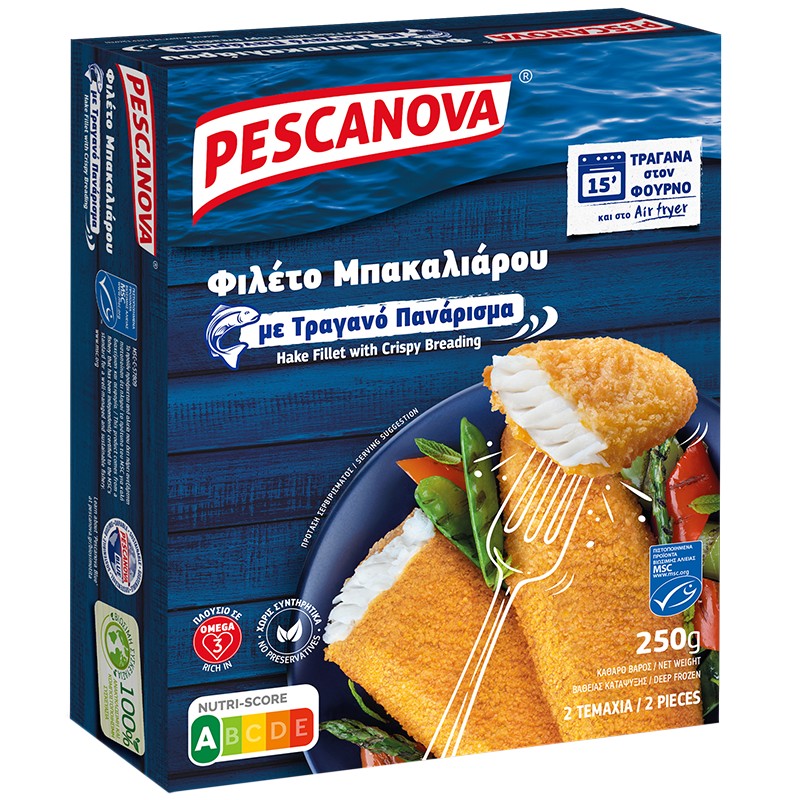Филе от Хек Pescanova с Хрупкава Панировка
