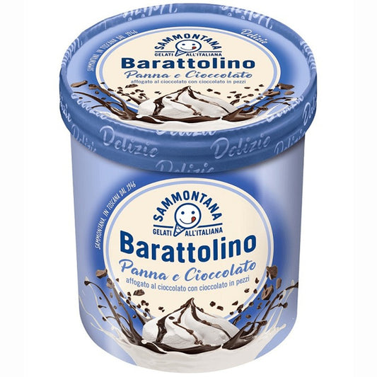 Джелато Barattolino Сметана и Шоколад