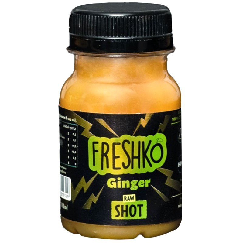 Български продуктШот Freshko Ginger Ябълка, Лимон и Джинджифил