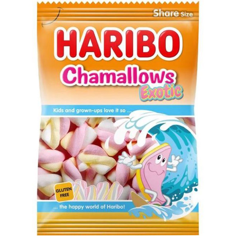 Бонбони Маршмелоу Haribo Chamallows Екзотик