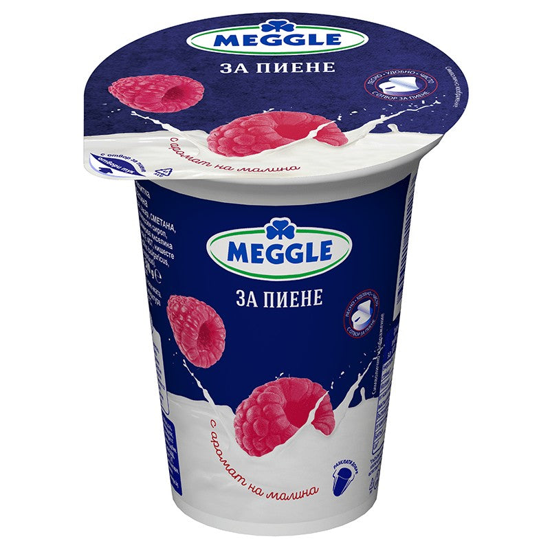 Млечнокисела Напитка Meggle с Вкус на Малина 2,2%