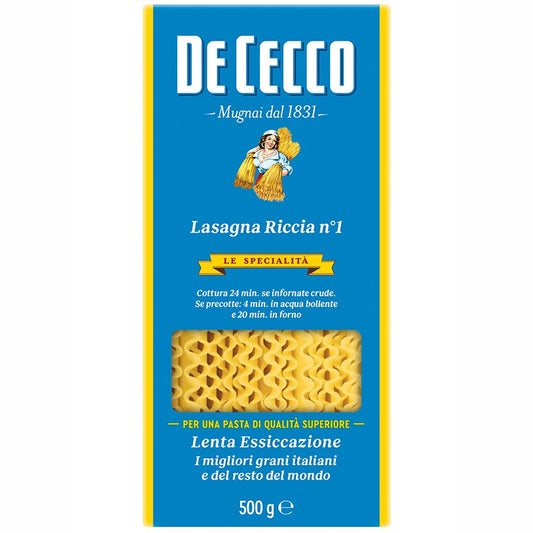 Кори за Лазаня De Cecco №1