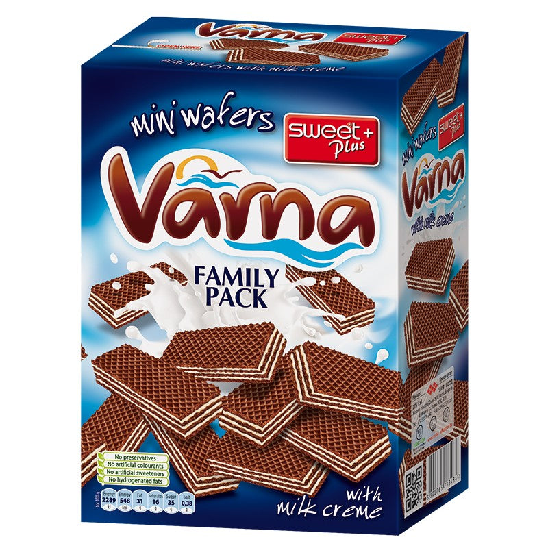 Вафли Варна Sweet Plus Мини с Млечен Крем
