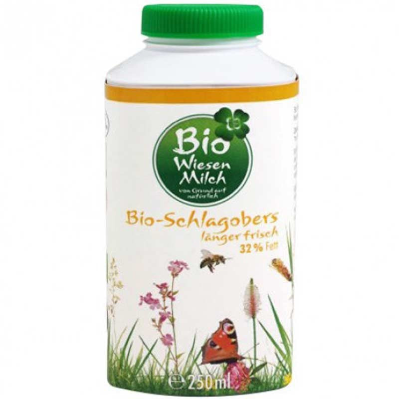 Продуктът не е наличен: Био Сметана Bio Wiesenmilch Готварска Млечна 32%