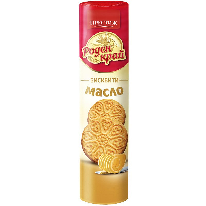 Български продуктБисквити Престиж Роден Край с Масло