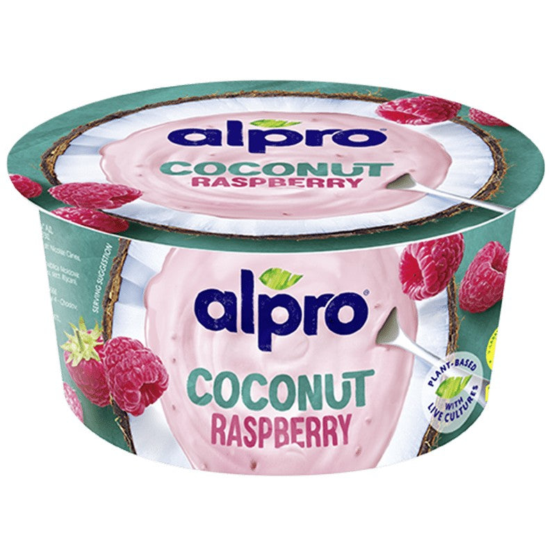 Заквасен Кокосов Продукт Alpro с Малини