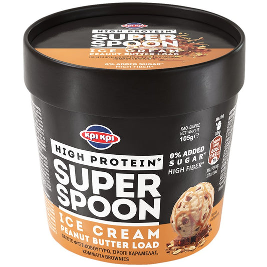 Протеинов Сладолед Kri Kri Super Spoon с Фъстъчено Масло без Добавена Захар