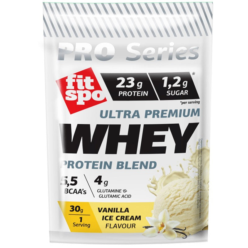 Български продуктПротеин на Прах FitSpo Whey Ванилов Сладолед
